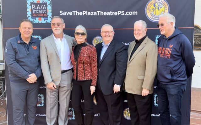Oak View Group Donating $1M To Help Restore Historic Plaza Theatre In Palm Springs